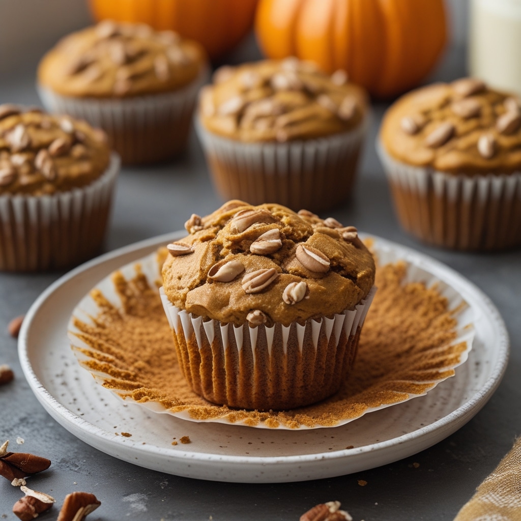 Pumpkin Protein Muffins
