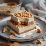 Peanut Butter Frozen Yogurt Bars