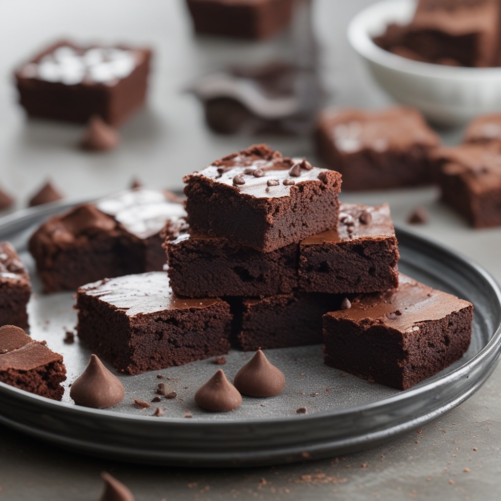 Healthy Two Minute Brownies