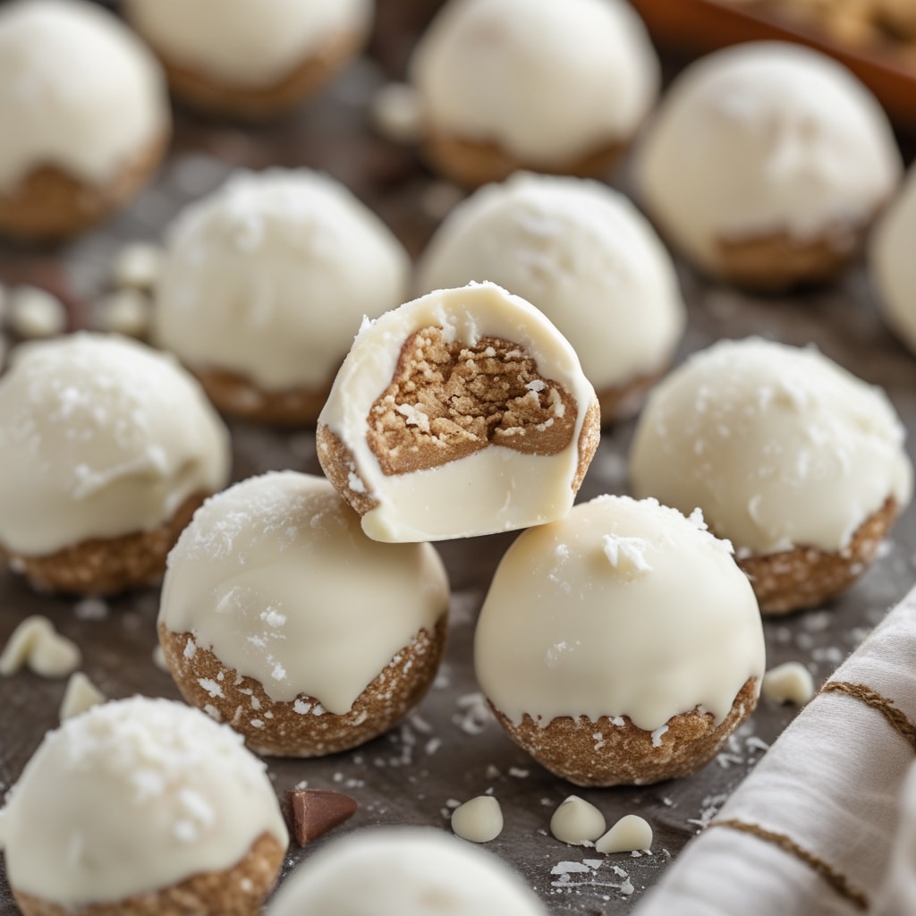 White Chocolate Peanut Butter Balls