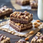 Homemade Protein Snickers Bars