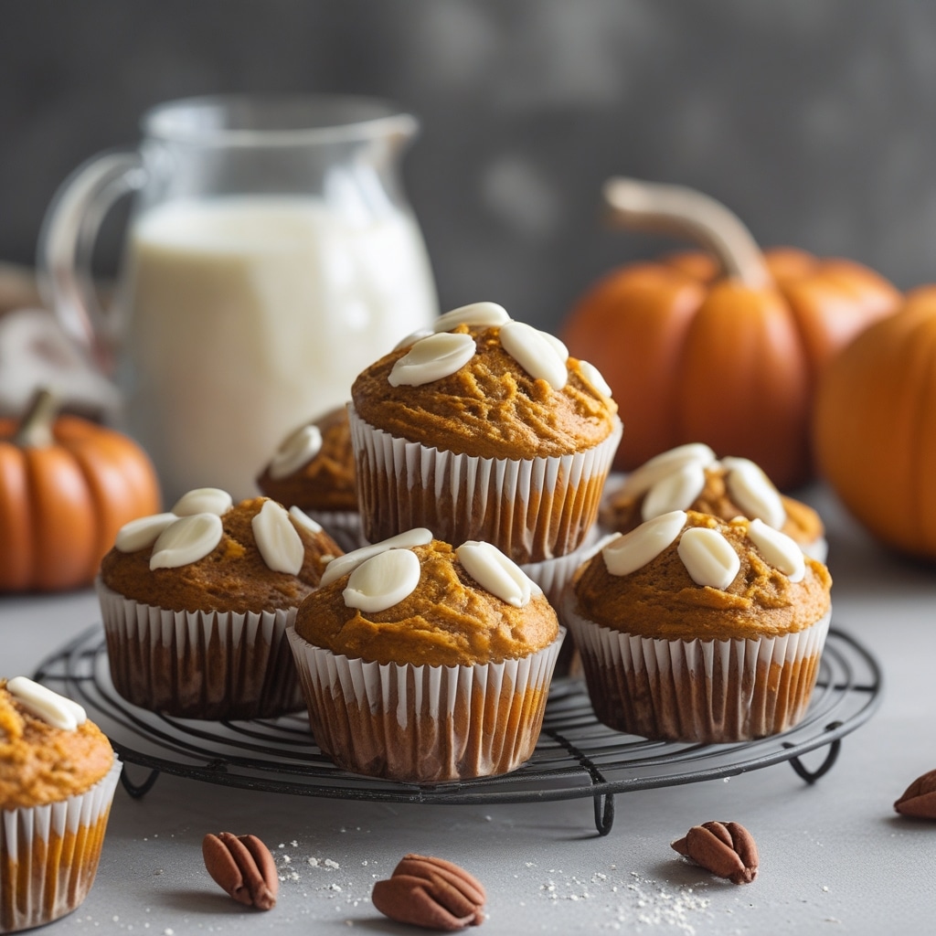 Easy High-Protein Cottage Cheese Pumpkin Muffins