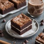 Healthy Greek Yogurt Brownies (67 Calories)