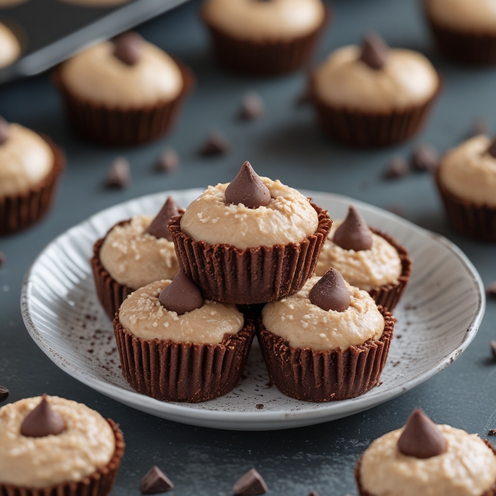 No-Bake Cottage Cheese Brownie Batter Protein Bites