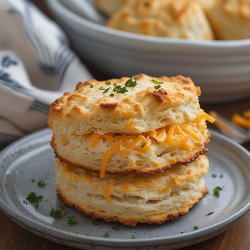 Keto Air Fryer Cheddar Cottage Cheese Biscuits