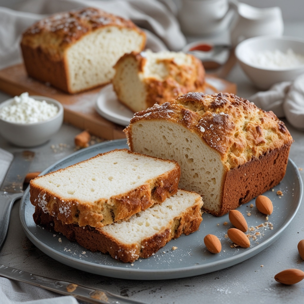 Fluffy Cottage Cheese Bread Recipe Low-Carb