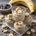 Chocolate Peanut Butter Banana Frozen Greek Yogurt Bites