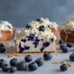 Blueberry Fluffy Cottage Cheese Cloud Bread