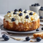 Blueberry Fluffy Cottage Cheese Cloud Bread