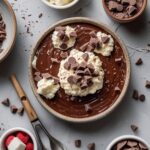 2-Ingredient Cottage Cheese Chocolate Mousse (Keto, Gluten-Free, Low Carb)