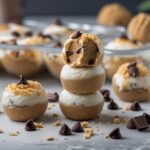 Frozen Greek Yogurt Peanut Butter Chocolate Chip Bites