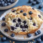 Blueberry Fluffy Cottage Cheese Cloud Bread