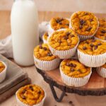 Cottage Cheese Pumpkin Muffins