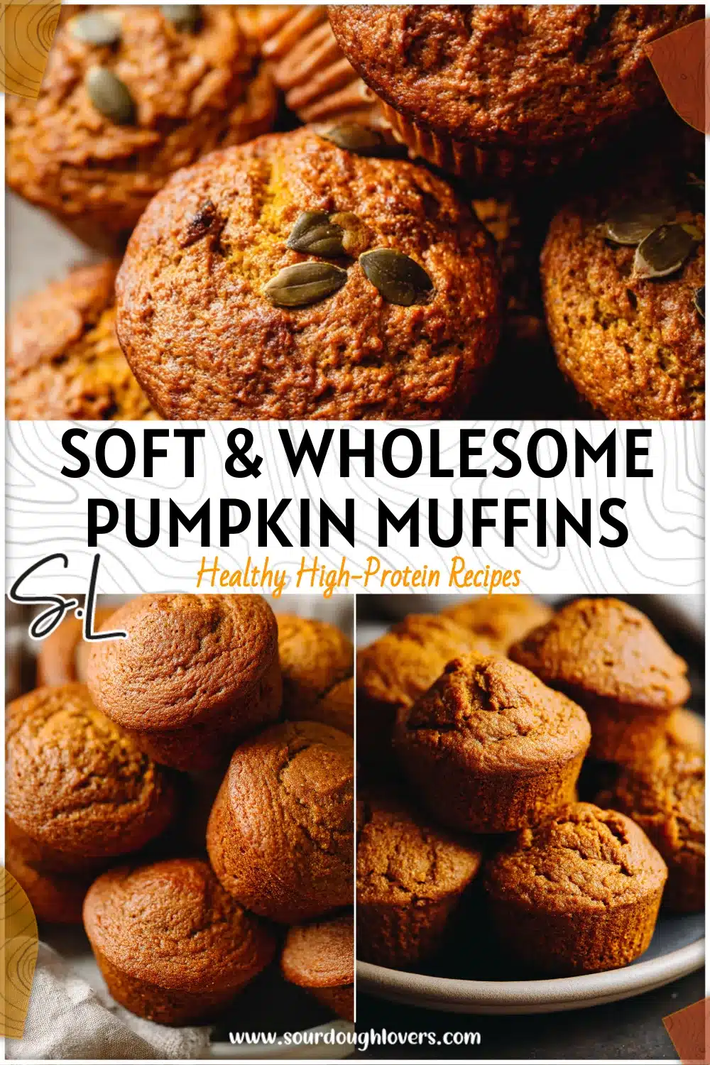 Flourless Pumpkin Muffins That Are Soft and Wholesome