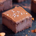 Fudgy Pumpkin Brownies Without Flour or Sugar