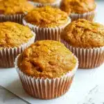 Greek Yogurt Pumpkin Muffins: Moist, Healthy & Fall-Perfect