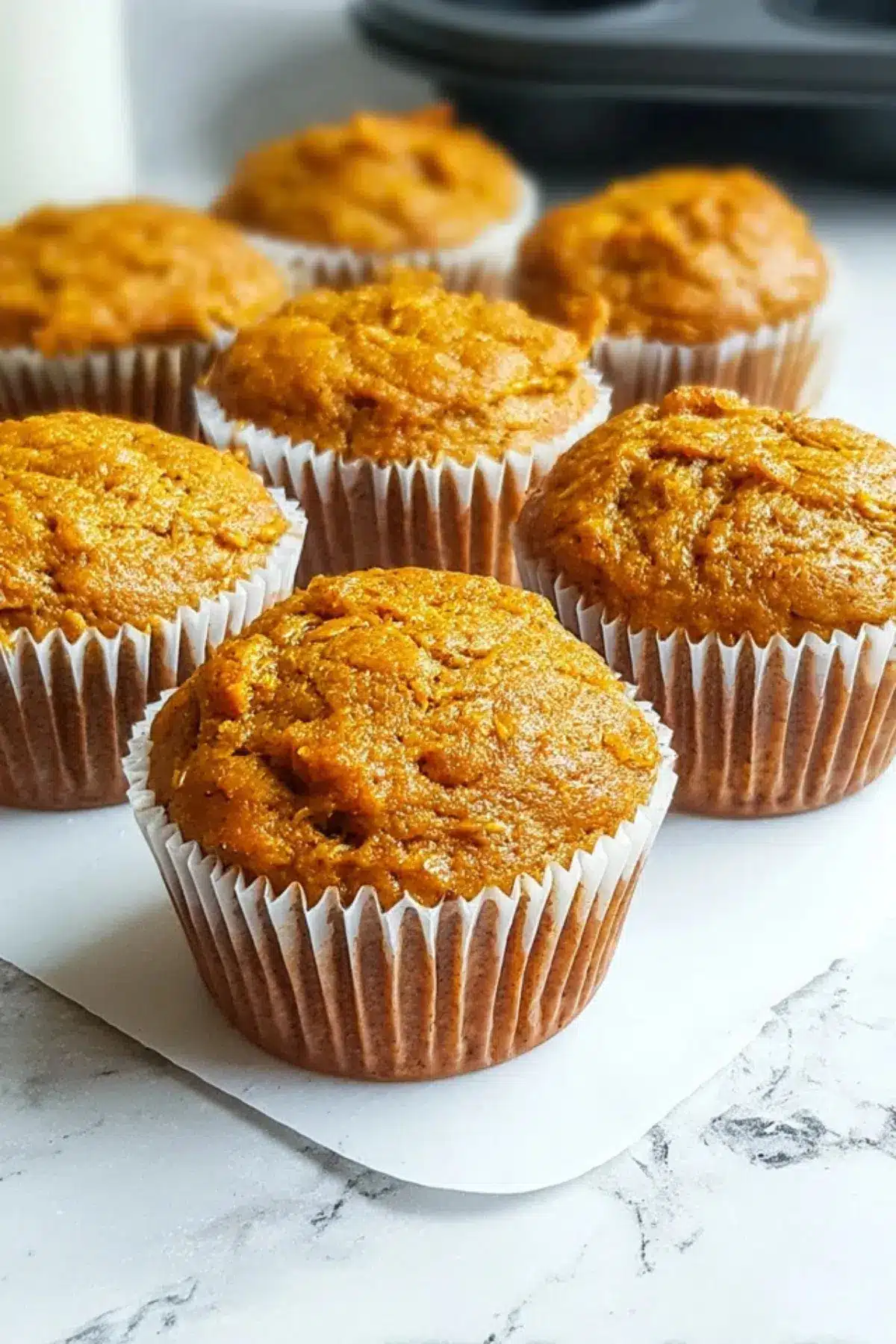 Greek Yogurt Pumpkin Muffins: Moist, Healthy & Fall-Perfect