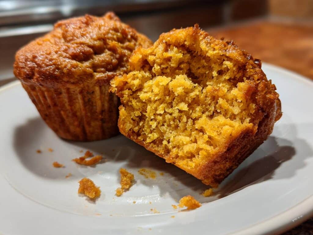 Healthy Greek Yogurt Pumpkin Muffins