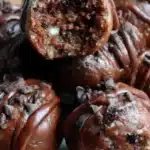 No-Bake Cottage Cheese Brownie Batter Protein Bites