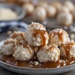 No-Bake Salted Caramel Cottage Cheese Protein Bites