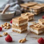 Peanut Butter Frozen Yogurt Bars