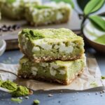 Cottage Cheese Matcha Green Tea Breakfast Bars