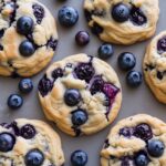 Soft & Chewy Blueberry Cookies