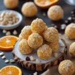 No-Bake Orange Cottage Cheese Protein Bites