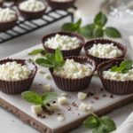 High-Protein Cottage Cheese Mint Chocolate Cups