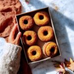 Baked Pumpkin Cottage Cheese Donuts