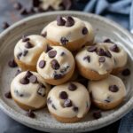 Frozen Greek Yogurt Chocolate Chip Cookie Dough Bites