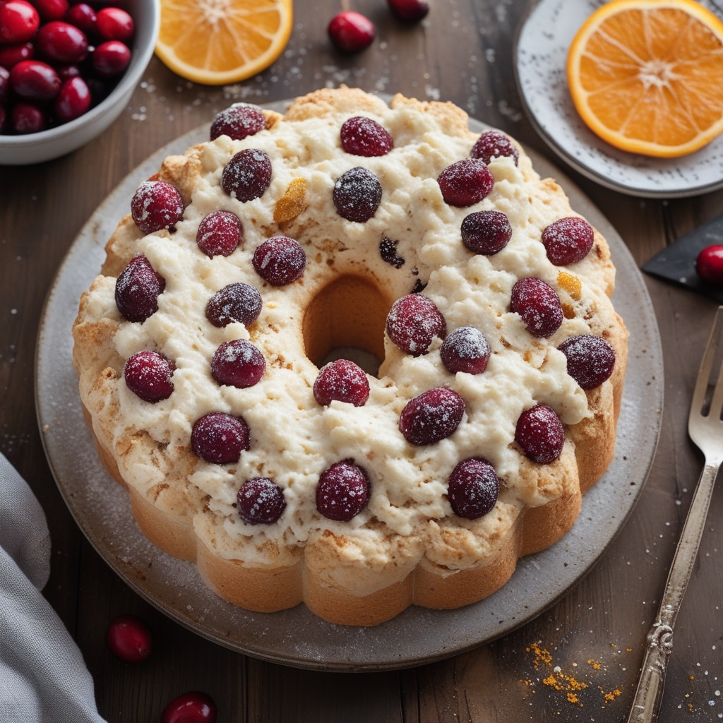 Cottage Cheese Cranberry Orange Cloud Bread