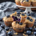 High-Protein Cottage Cheese Blueberry Muffin Tops