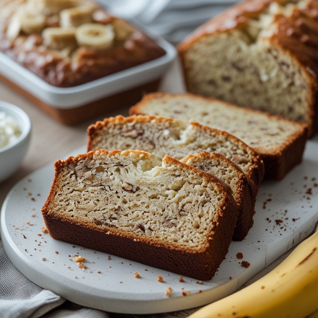 Cottage Cheese Banana Bread