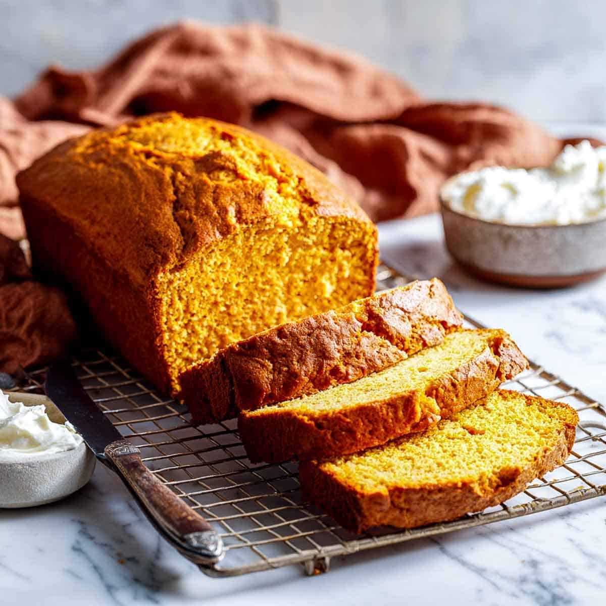Cozy Cottage Cheese Pumpkin Bread