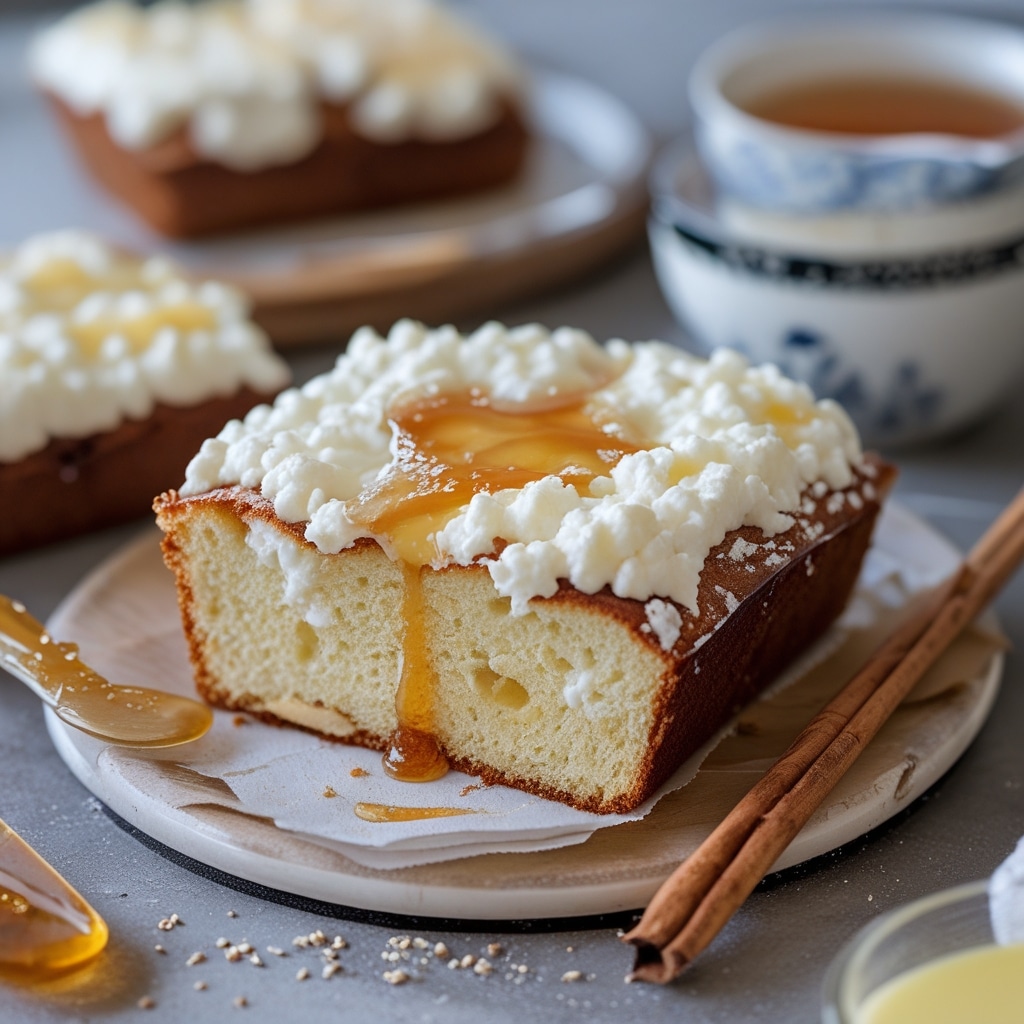 Cottage Cheese Honey Vanilla Cloud Bread