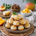 No-Bake Mango Cottage Cheese Coconut Bites