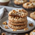 Flourless Cottage Cheese Walnut Banana Cookies