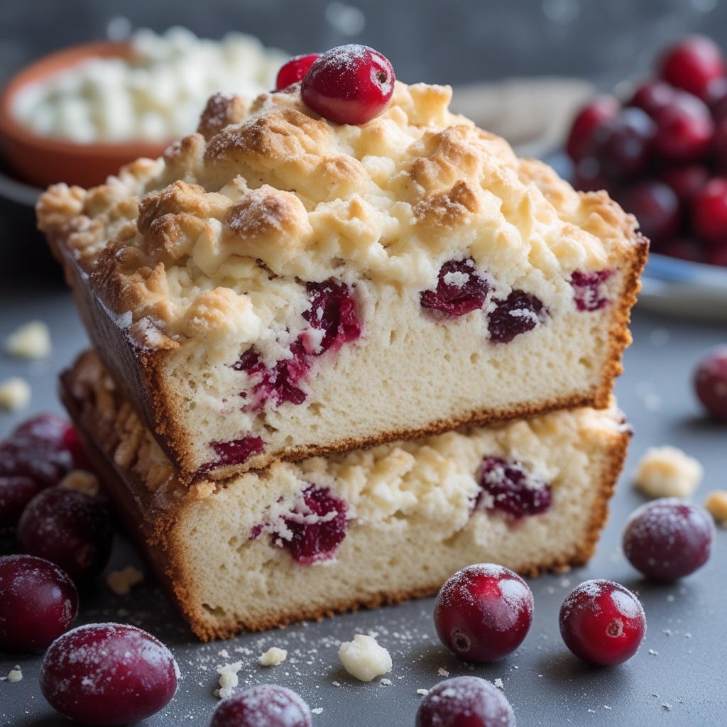 Cottage Cheese Cranberry Cloud Bread