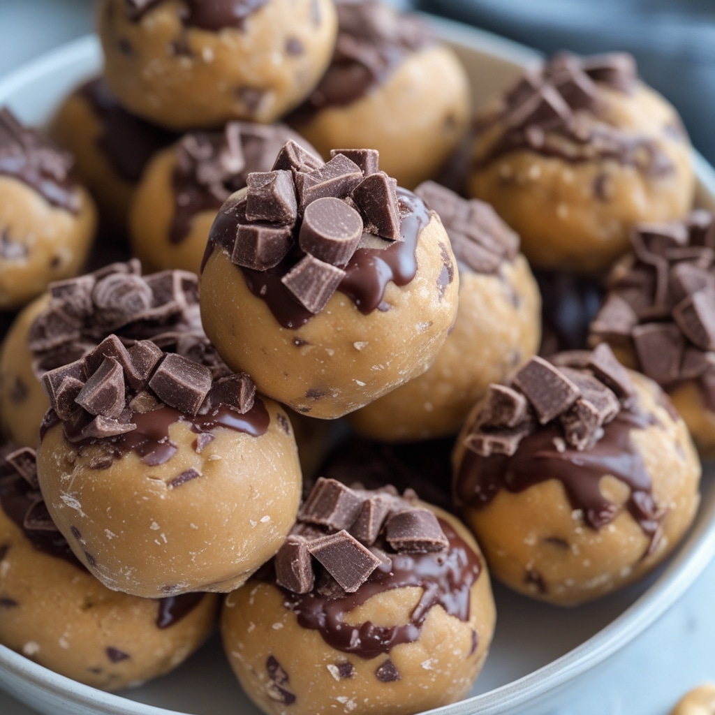 Peanut Butter Chocolate Protein Balls