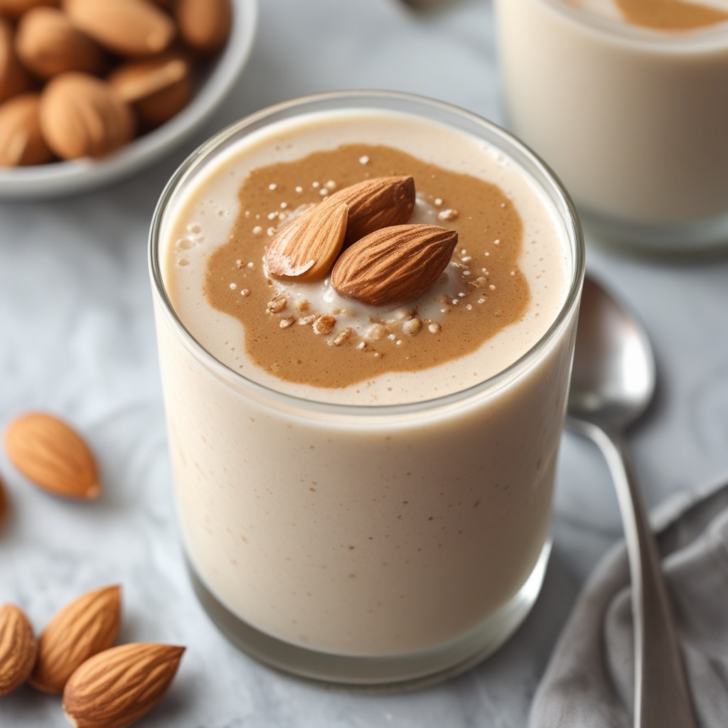 Creamy Almond Butter Protein Shake