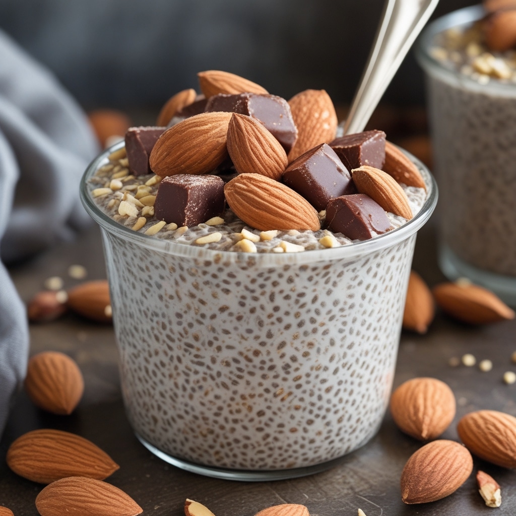 Almond Joy Protein Chia Pudding