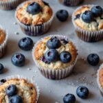 High-Protein Cottage Cheese Blueberry Muffin Tops
