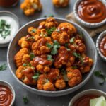 Spicy BBQ Cauliflower Bites