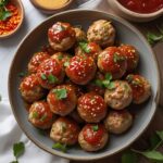 Sweet & Spicy Turkey Meatballs