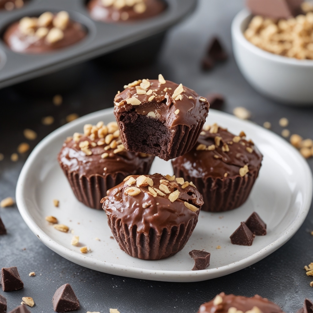 No-Bake Cottage Cheese Brownie Batter Protein Bites