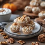 Cottage Cheese Maple Walnut Bites