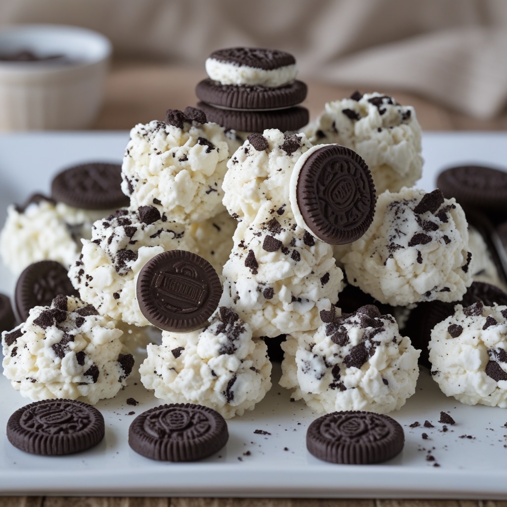 High-Protein Cookies & Cream Cottage Cheese Bites