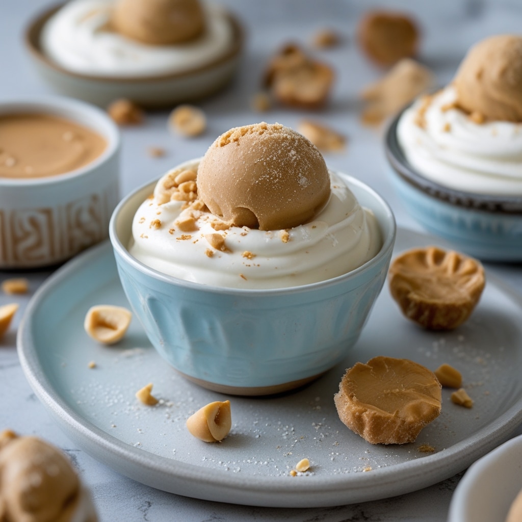 Frozen Greek Yogurt Peanut Butter Bites