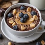 Peanut Butter Chocolate Protein Mug Cake